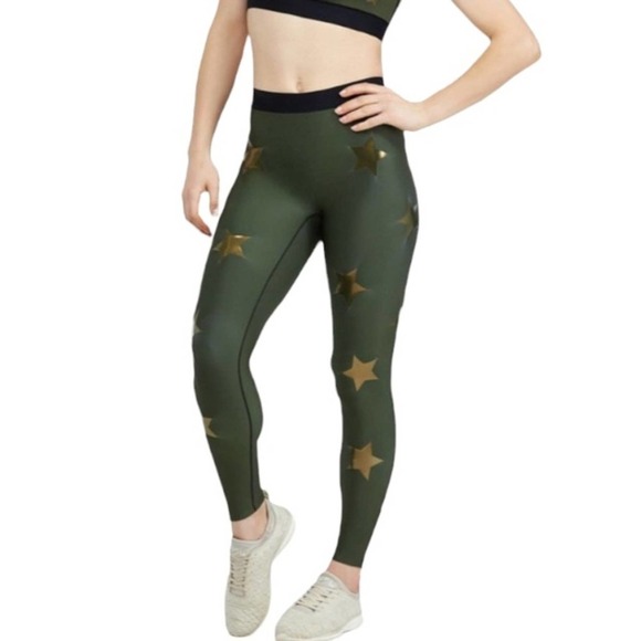 Ultracor Ultra High Lux Knockout Legging Green/Gold - Picture 1 of 12